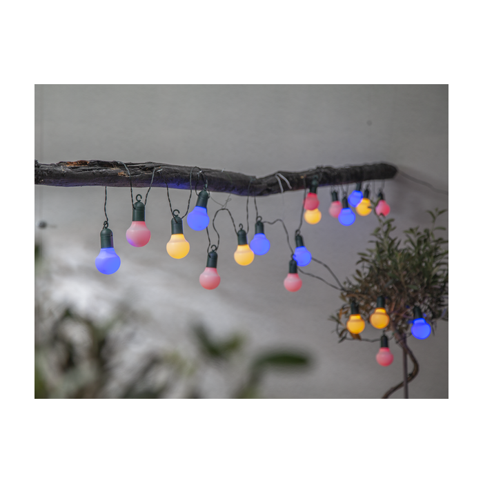 Feestverlichting ‘’Colour Hooky’’ – 5,7meter
