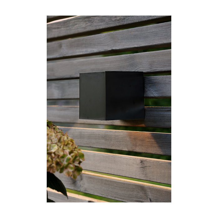 Solar Wandlamp ‘’Cube Wally’’ 