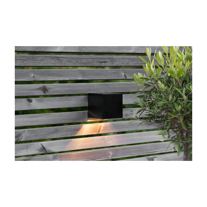 Solar Wandlamp ‘’Cube Wally’’ 