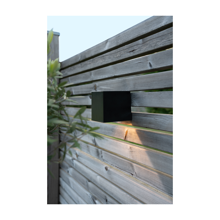 Solar Wandlamp ‘’Cube Wally’’ 