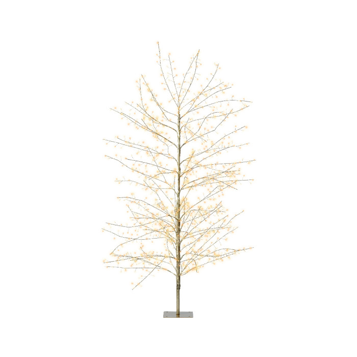 Micro LED kerstboom op voet - 1350 LEDs - 150 cm