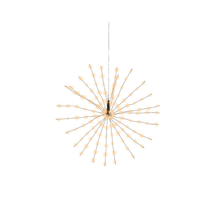 Micro LED Poolster Kerstverlichting - 144 LEDs - ø55 cm