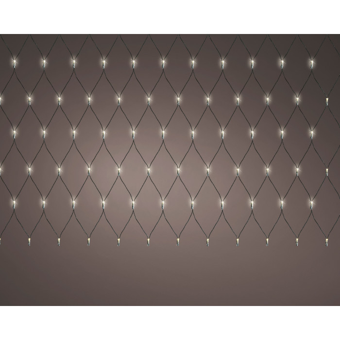 Netverlichting - 2 x 2 meter - 180 LEDs - Warm wit