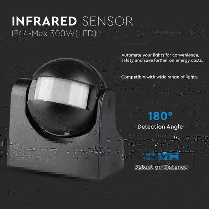 Bewegingsmelder / PIR sensor opbouw