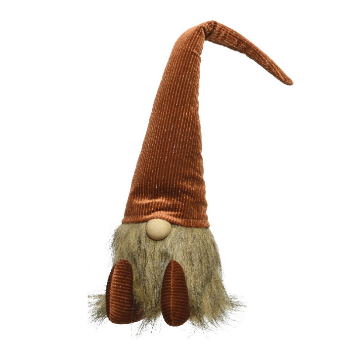 Kerstkabouter bruin - 27CM
