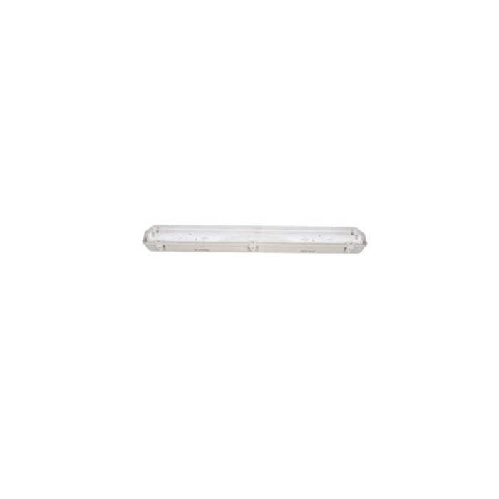 IP65 Dubbel LED TL armatuur incl. Led buizen | 60cm - 4000K