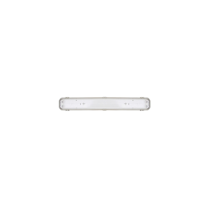 IP65 Dubbel LED TL armatuur incl. Led buizen | 60cm - 4000K