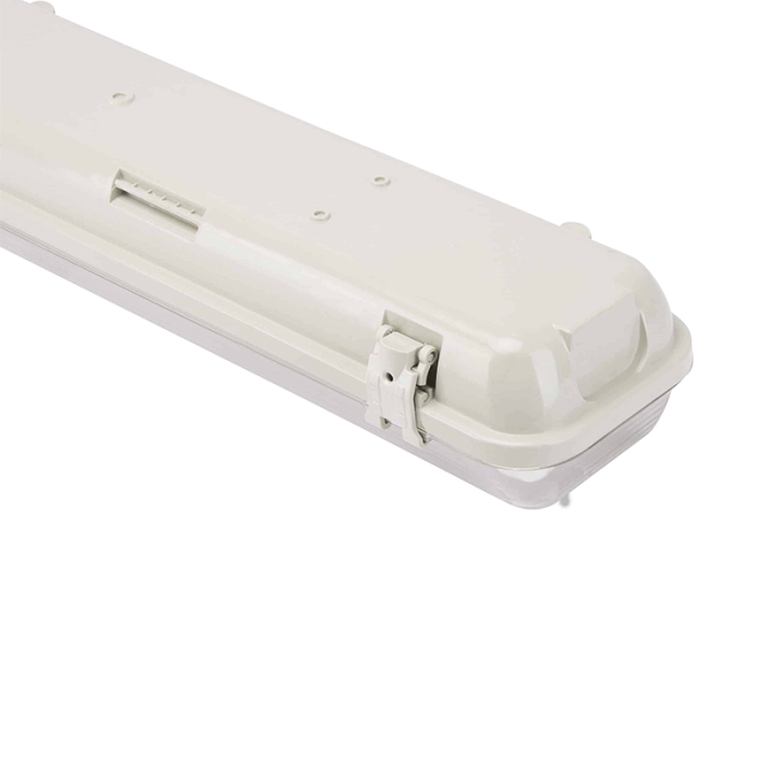 IP65 Dubbel LED TL armatuur incl. Led buizen | 60cm - 4000K