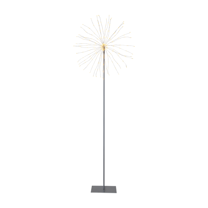 Staande lamp "Fireworks" - 130cm - 200 LED lampjes - Zilver