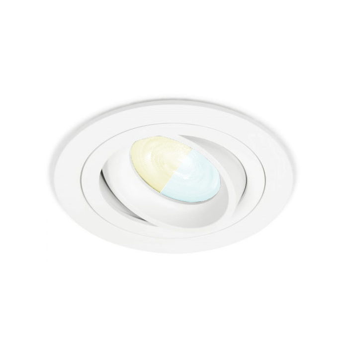 Inbouwspot Demus met Philips HUE White Ambiance lamp