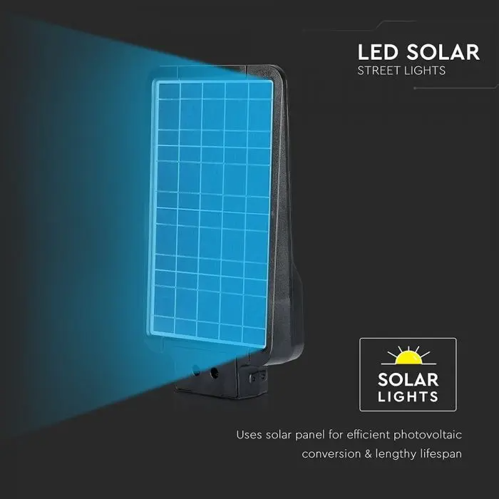 15W Solar LED Straatlamp | 6000K