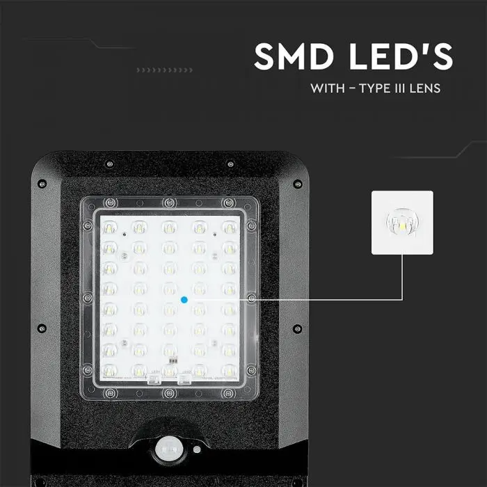 15W Solar LED Straatlamp | 6000K