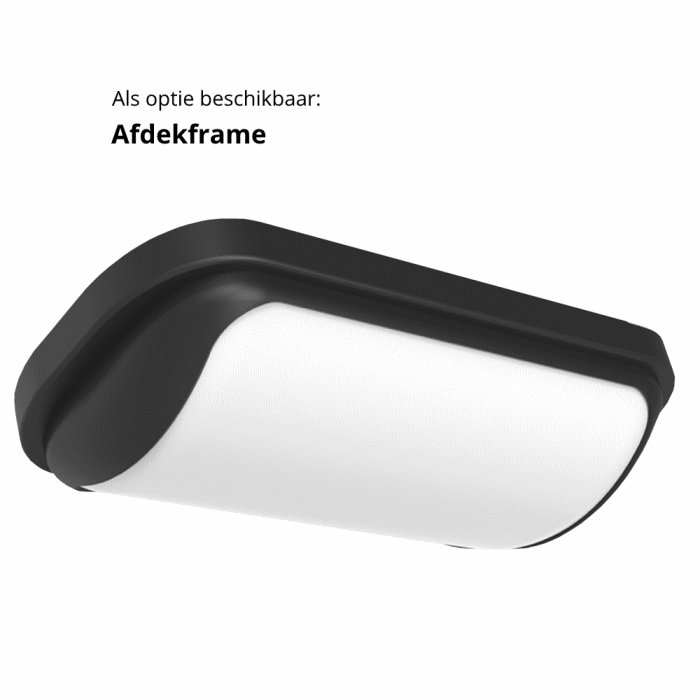 Gevelarmatuur Deca Zwart - Daglichtsensor 