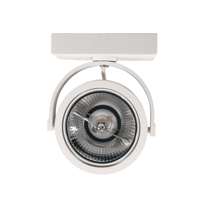 AR111 Plafondspot armatuur EUKE GU10 fitting - Wit