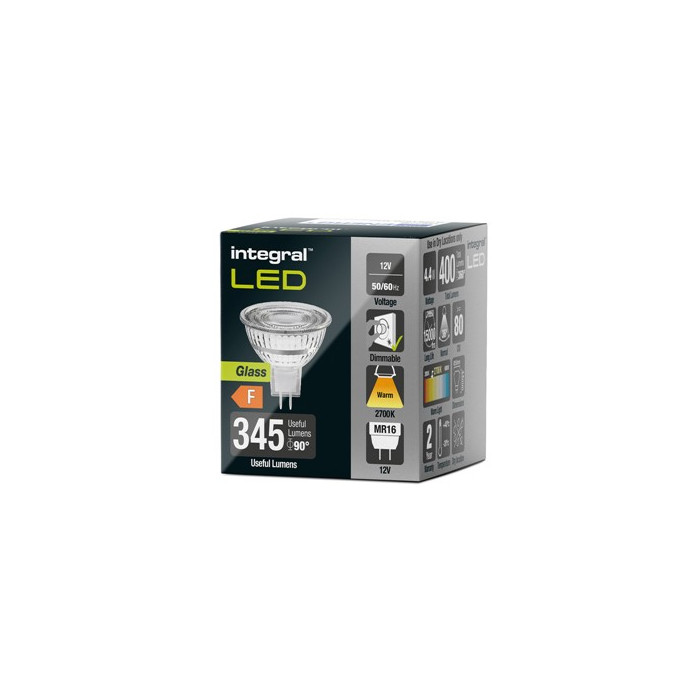 Spot - GU5.3 - 4.5W - Extra Warm Wit - 2700K - Dimbaar