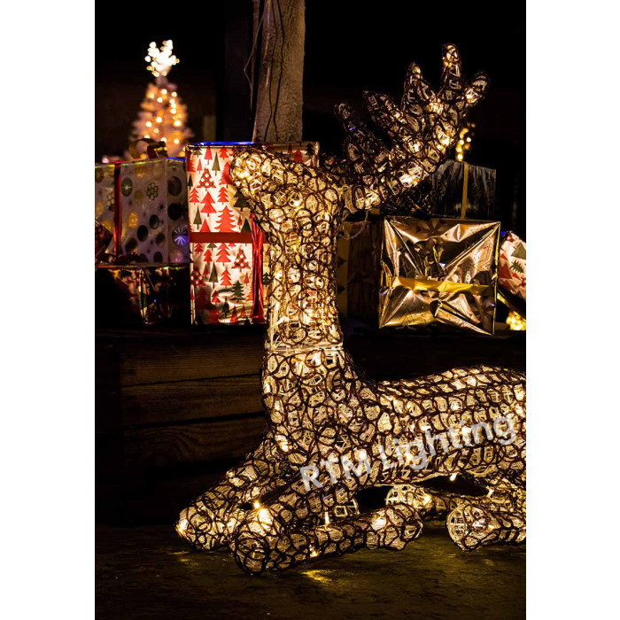 Rendier groot liggend "Exclusivo" - 70cm