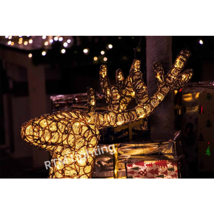Rendier groot liggend "Exclusivo" - 70cm