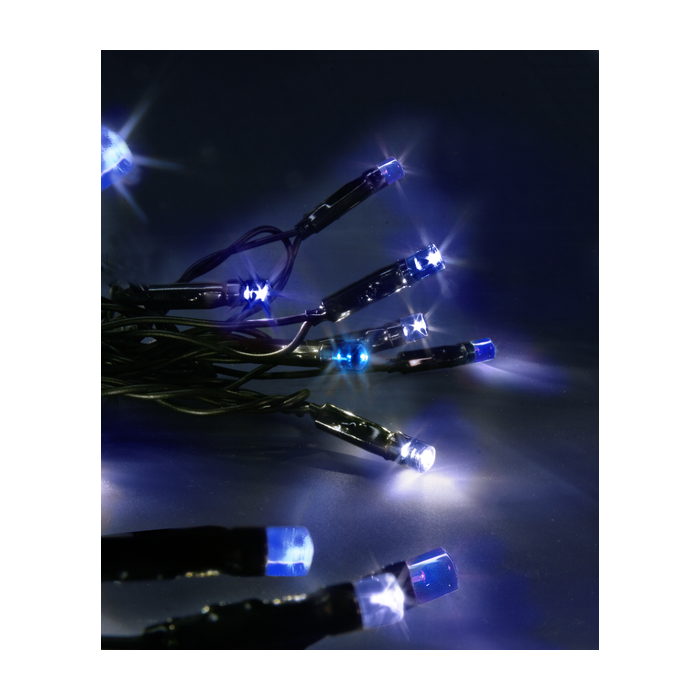 Kerstverlichting Blauw - 4m - 40 LED lampjes