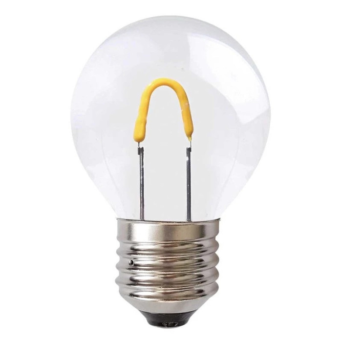 LED Prikkabelset 20M - 20 E27 lampen 1W 2400K
