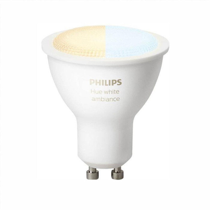 Philips Hue - Spot - GU10 - 5W - Hue White Ambiance (2200-6500K) - Dimbaar