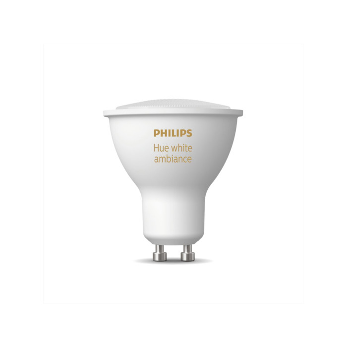 Philips Hue - Spot - GU10 - 5W - Hue White Ambiance (2200-6500K) - Dimbaar