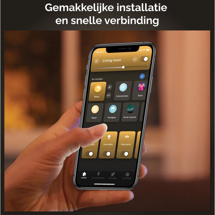 Philips Hue - Spot - GU10 - 5W - Hue White Ambiance (2200-6500K) - Dimbaar