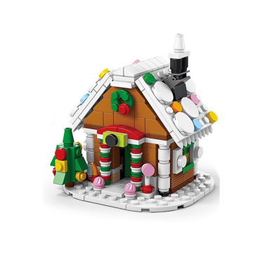 Brick set Kleurrijk peperkoek huis
