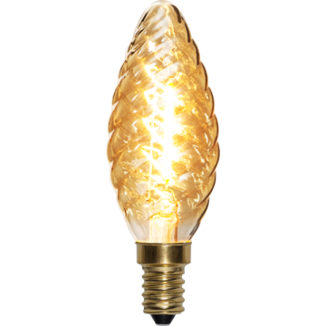 Kaarslamp - E14 - 0.8W - Super Warm Wit <2200K - Filament - Helder