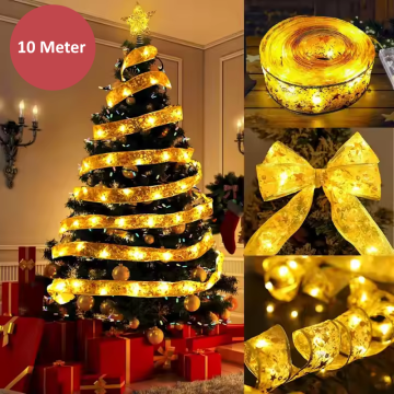 Kerstdecoratie LED lint 100 LEDs - 10 meter