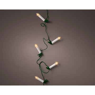 LED Candle lights string - 30LEDs - 7,25M