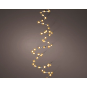 Micro LED string 159 cm - 100LEDs - zilver