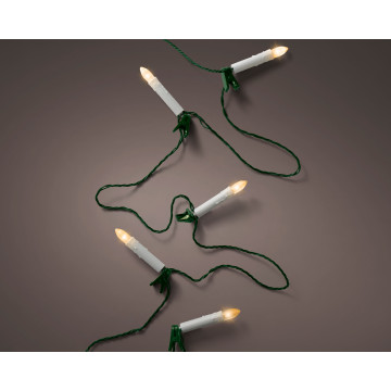 LED Candle Lights string - 30 LEDs - 11,6M