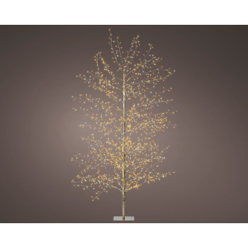 Micro LED kerstboom op voet - 1350 LEDs - 150 cm