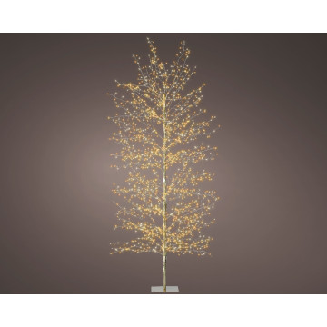 Micro LED kerstboom op voet - 1755 LEDs - 180 cm