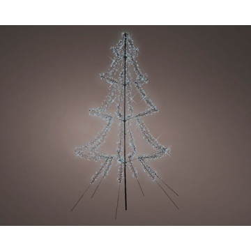 LED Kerstboom 3 meter cluster - 1800 LED - Cool White