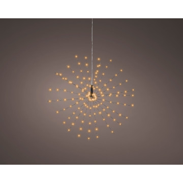 Micro LED Poolster Kerstverlichting - 144 LEDs - ø55 cm