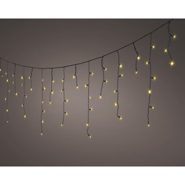 IJspegelverlichting - 3.6 meter - 96 lampjes - goud - Uitbreidingsset