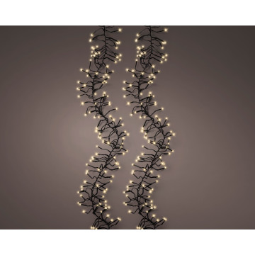 LED cluster kerstverlichting voor buiten met 1128 LEDS - 10,5M - Soft Gold - 2700K 