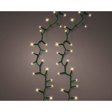 LED Compact kerstverlichting voor buiten met 220 LEDS - 5M - Soft Gold - 2700K