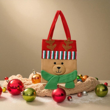 Cadeautasje voor kerst - met Rendier