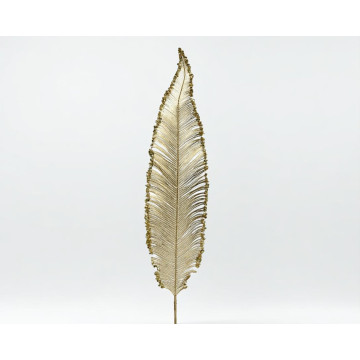 Gouden Varenblad kersttak - 79 cm hoog