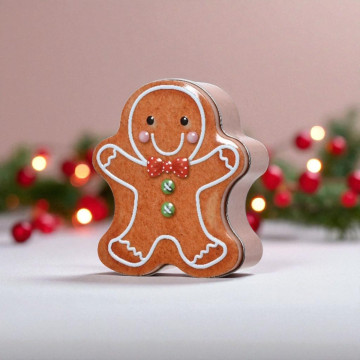 Kerst koekjestrommel met Peperkoek