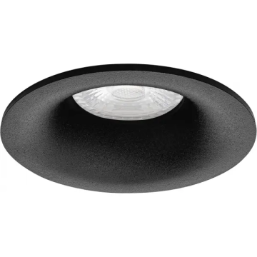 GU10 Armatuur pro series - Zwart Semi-Verdiept