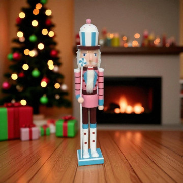 Notenkraker Candy Roze - 55 cm