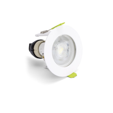 IP65 GU10 armatuur Evofire rond Wit ø72 mm