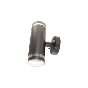 Integral IP65 LED Up&Down wandlamp Donkergrijs - GU10
