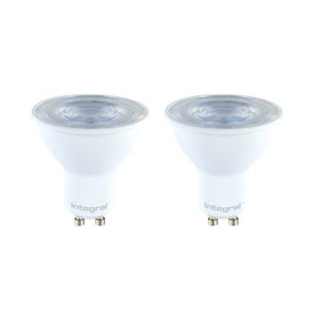 2-Pack Integral LED - GU10 LED spot - 3.6 watt - 2700K extra warm wit - Niet dimbaar