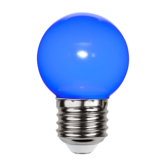 Blauwe lamp voor prikkabel - 1Watt