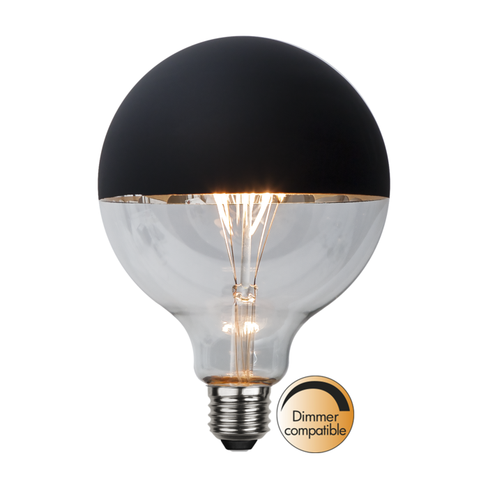 G125 Bol - E27 - 2.8W - Extra Warm Wit - 2700K - Dimbaar