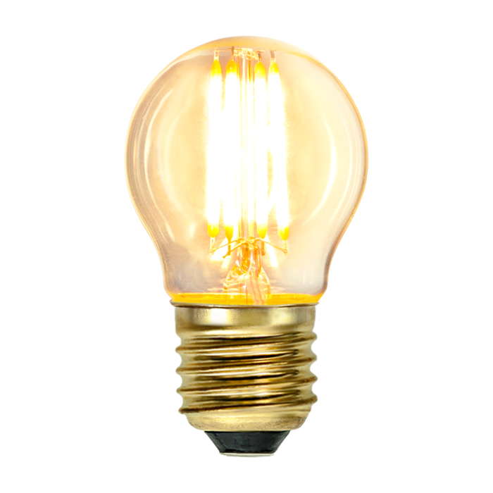 Soft Glow Kogellamp - E27 - 4W - Dimbaar